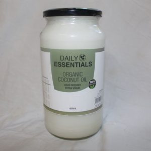 Organic Cold Pressed Coconut Oil